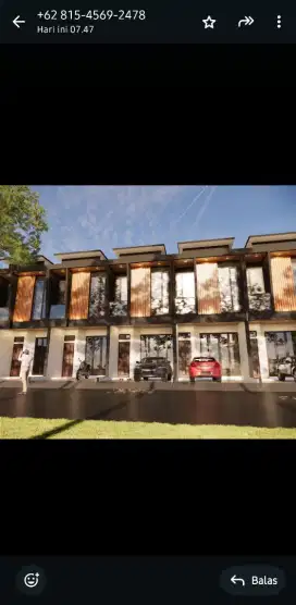 Rumah dijual pisang baru selatan dekat stasiun jatinegara