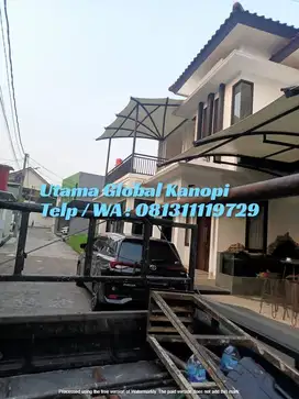 Harga pasang murah kanopi atap membran / canopy membran jawa barat