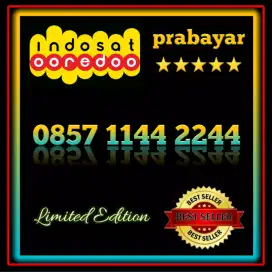 Nomor cantik exsclusive Indosat Premium varian spesial AABBCCDD