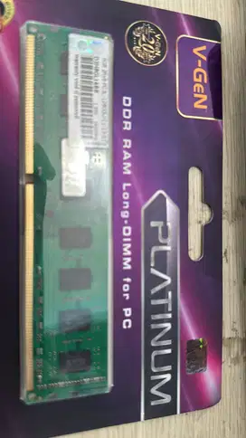 V-GeN PLATINUM DDR3 1600Mhz (PC-12800)1600Mhz (PC-12800)