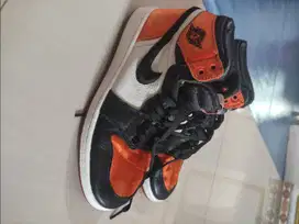 Nike Air Jordan AJ 1 Retro Satin Shattered Backboard (Orange Satin)