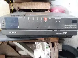 Rare vintage sony betamax c7 cassete rusak cod semarang kota