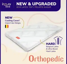 Kasur Lipat Topper Latex Orthopedic 200x200 Innovbed Tebal 8CM