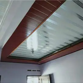 Plafon PVC terpasang murah