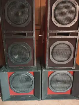 Speaker karaoke full set