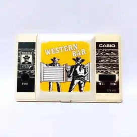 Gimbot Jadul Western Bar Casio Koboi Cengeng