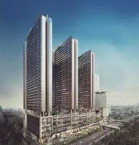 Apartemen Collins Gading Serpong 21,95m Type Studio Semi Furnish