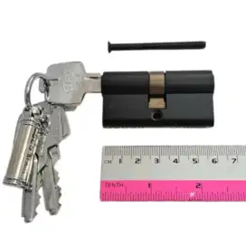 Silinder kunci pintu SES 6 cm black