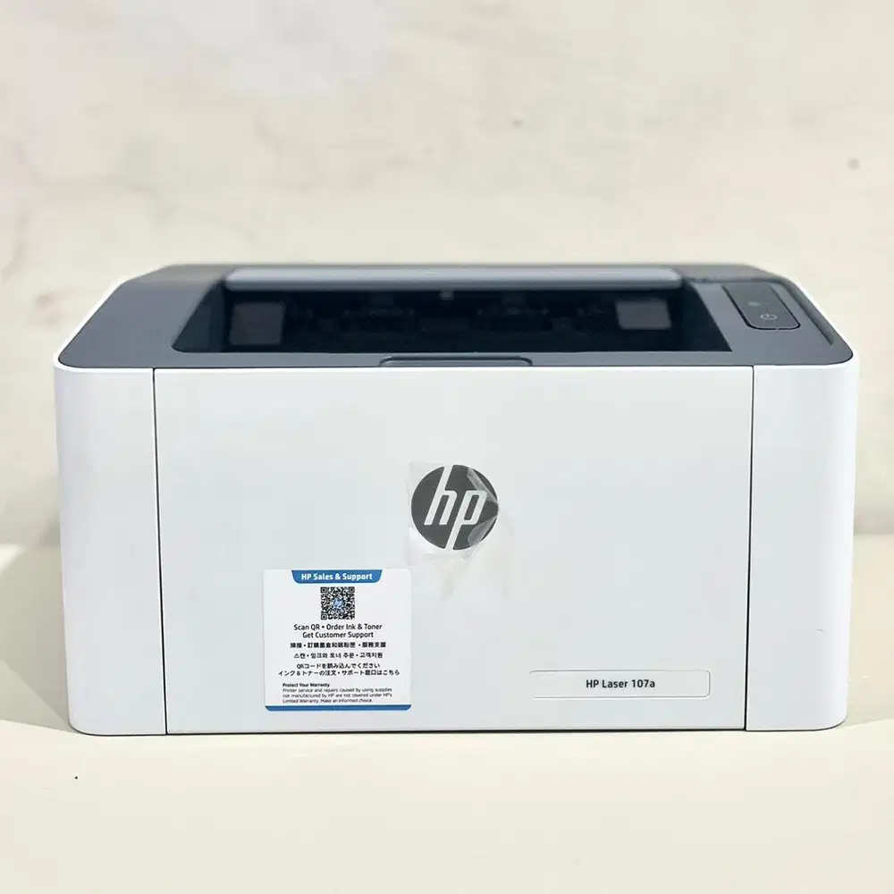 Printer HP Laser 107a Hitam Putih Bubuk