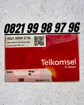 Nomor Cantik Telkomsel simPATI Rapi Urut 99 98 97 96