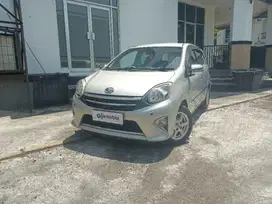 Km Rendah - TOYOTA AGYA 1.0 G BENSIN M/T 2013 SILVER