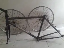 Frame Sepeda Federal + Fork + Rims Original Street Cat MG 33 SX