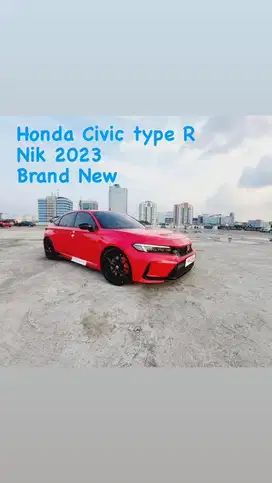 Honda Civic type R Nik 2023 Red on Red