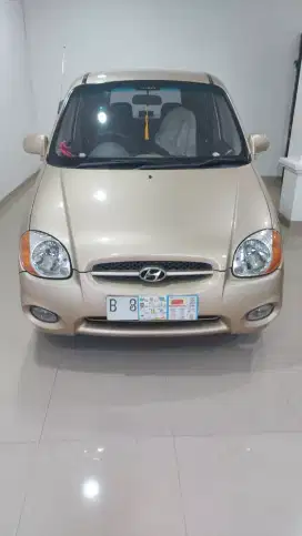 HYUNDAI ATOZ  1.0 GLX . MT kondisi  100% ors cat km 100 rb full Audio