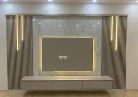 Backdrop TV minimalis