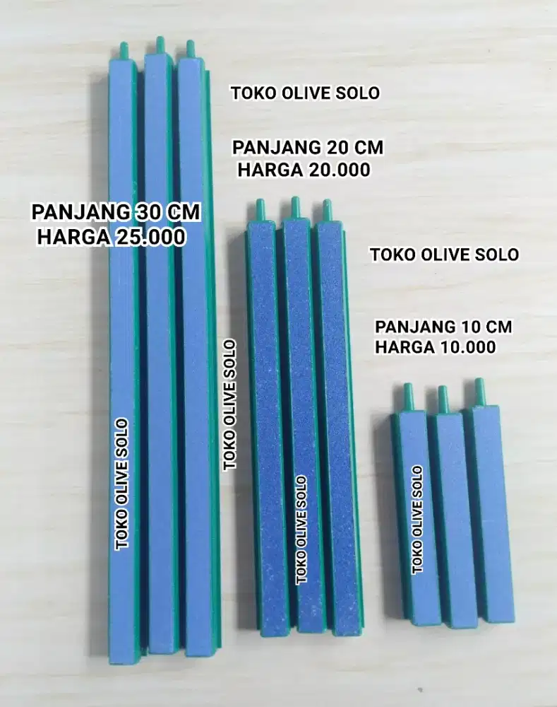 Airstone Batu Aerator Kotak Panjang 10cm 15cm (Tidak Bisa Cod)