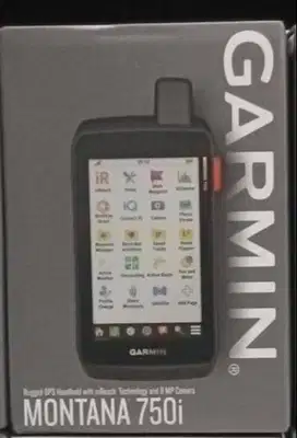 GPS Map Garmin Montana 750i