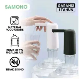 Pompa Air Galon Elektrik SAMONO SW-CQ04 Water Pump Galon Baterai Awet