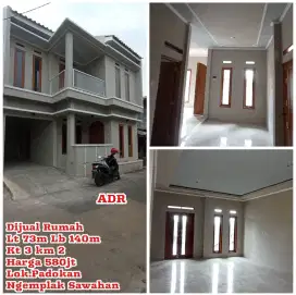 Dijual Rumah Baru Ngemplak Sawahan