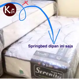 Springbed pendek 140 x 190