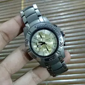 Alexandre Christie titanium watch chronograph
