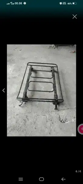 Rak atas bagasi mobil