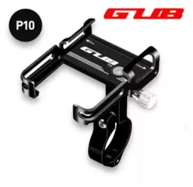 GUB P10  holder hp HITAM aluminium HARGA NET