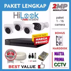 Promo Paket Pasang CCTV - gratis pemasangan - komplit !!!