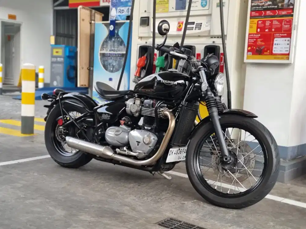 Triumph Bonneville Boober 2018 FP..mirip sportster