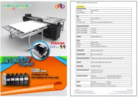 BISA DICICIL TANPA BUNGA Mesin UV Hybrid ( roll to roll dan flatbed )