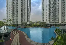 New & Luxury Apartemen Studio Hook dengan Dua View Menakjubkan
