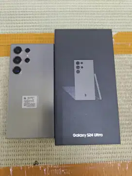 SAMSUNG S24 ULTRA 12/512GB  MULUS NOMINUS RESMI SEIN INDONESIA