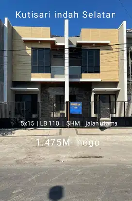 ‌‌‌‌‌Dijual Rumah Kutisari Indah Selatan Surabaya