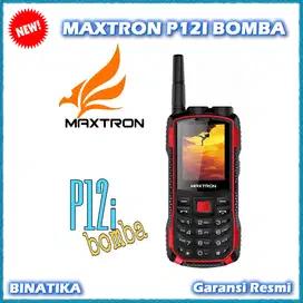 HP MAXTRON P12i BOMBA Big Speaker Big Baterai 12800 mAh Bisa Powerbank