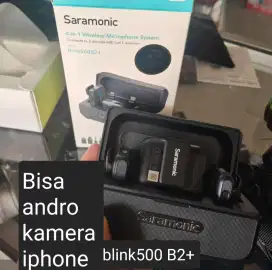 Mic Microphone Mikrofon Saramonic Blink500 B2+