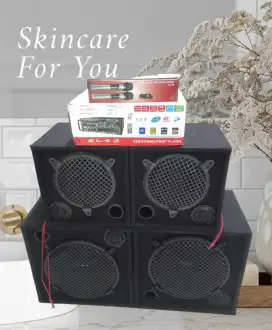 Paket set home karaoke lengkap