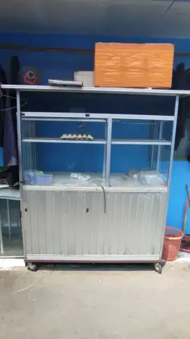 Gerobak dagang buat nasi goreng /gorengan dll