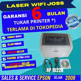 printer laserjet HP 1022N HP1022N networking GARANSI PRINTER 6 BULAN