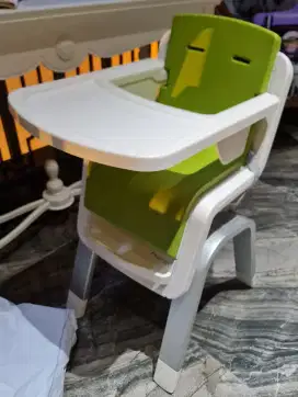 Nuna zaaz high chair kursi bayi anak citrus color warna hijau preloved