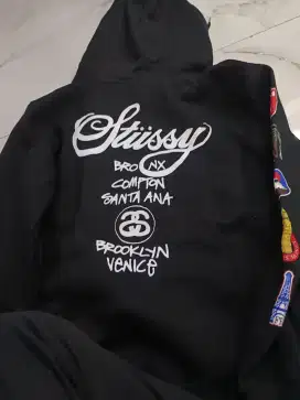 Stussy hoodie world tour