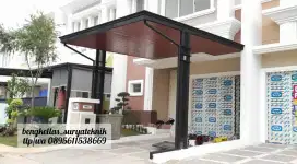 Kanopi atap alderon plafon pvc