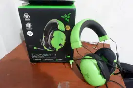 Headset Gaming Razer Blackshark V2 x Green / Earphone