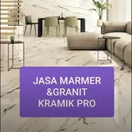 Jasa pasang granit keramik  big slab