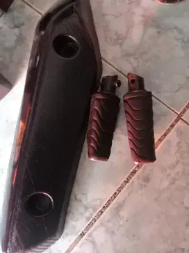 Footstep,Hand Grip Motor PCX,Karpet,Spakbor Kolong,Cover Knalopt 2