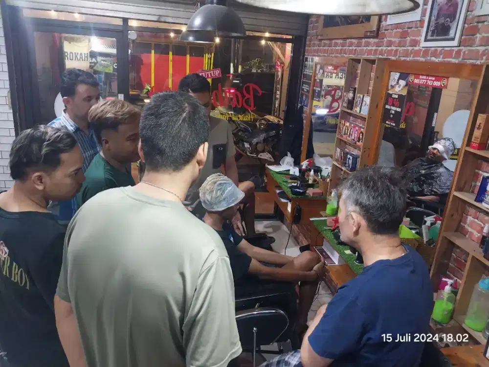 Promo kursus barbershop kursus potong rambut