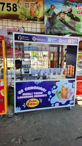 Booth Gerobak Makanan / Minuman