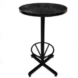 Meja cafe tinggi diameter 60