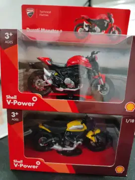 shell ducati monster + diecast