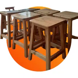 Bangku bahan jati Belanda Fre COD