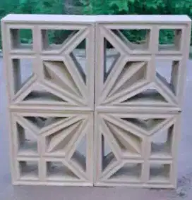 Roster beton bata tempel wallpanel dinding 3d cod